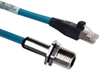 Sensor Cord, 4P M12 Rcpt-Rj45 Plug, 2M; Connector Type A Molex - 01AH0121 - Newark, An Avnet Company