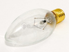 25 Watt, 130 Volt Clear Blunt Tip European Decorative Bulb - 400425 - bulbs.com