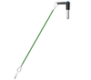 L-Handle Quick Release Pins with Stainless Steel Round Tab Lanyard -- 801401AQ - Image