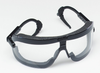 3M Fectoggles 16408-00000-10 Medium Polycarbonate Standard Safety Goggle Clear Lens - Black Frame - Non-Vented - 078371-62322 - 078371-62322 - R. S. Hughes Company, Inc.