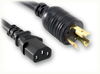 LOCKING NEMA L5-30P to IEC-60320-C13 HOME // Power Cords // High Voltage Power Cords // Locking Blade Power Cords - 5045.079 - Quail Electronics