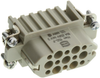 Rectangular Han Insert, Fem, 15 Position Crimp; Product Range Harting - 80K6209 - Newark, An Avnet Company