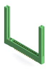 Card Edge Conn, Single Side, 14Pos, Lug; Card Edge Connector Type Edac - 86AH7558 - Newark, An Avnet Company
