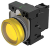 Panel Indicator, Yellow, 24Vac/dc; Led Color Eao -- 98Y4461