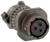 connector,metal circ,class a,wall recept w/clamp,size 12,3#16 solder socket cont - 70010463 - Allied Electronics, Inc.