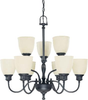 60-2781 Mid. Chandeliers-Glass Up - 403722 - Capital Lighting, Inc.