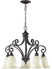 6354-5-86 Mid. Chandeliers-Glass Down - 663406 - Capital Lighting, Inc.