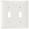 Standard Wall Plate - SP2-W - Hubbell Wiring Device-Kellems