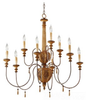 Chandelier - F2734/6+3IC - Generation Brands
