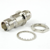 Bulkhead TNC Female (Jack) to TNC Female (Jack) Adapter, Nickel Plated Brass Body, 1.35 VSWR -- SM8715 - Image