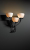 POR-8783-35-WAVE-MBLK Sconces-Triple Glass - 494765 - Capital Lighting, Inc.