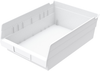 Bin, Shelf Bin 11-5/8 x 8-3/8 x 4, White - 30150WHITE - Akro-Mils, Inc.