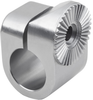 Gear bracket for tube, modular, for swivel arms and to connect with Round Tooling SXT-CON-GB-M-D25 -- 10.07.13.00112