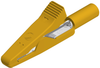 Crocodile Clip, 4Mm, Yellow, 8A; Connector Type Hirschmann Test And Measurement - 71AC0911 - Newark, An Avnet Company
