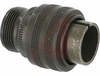 connector comp,shell only,metal circular,str plug,q.d.,solid bkshl,size 18,olive - 70141708 - Allied Electronics, Inc.