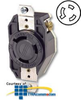 Leviton 30 AMP, 600V, Single Flush Receptacle with.. - 2650 - TelephoneStuff.com