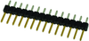 Connector, Header, 14 Position, 1Row, 2.54Mm; Connector Systems 3M - 62R7197 - Newark, An Avnet Company