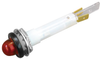 Panel Mount Indicator, Led, 9.65Mm, Red, 24V; Led Color Vcc (Visual Communications Company) - 93K6810 - Newark, An Avnet Company