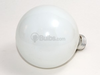 60 Watt, 120 Volt G30 White Long Life Globe Bulb - 168492 - bulbs.com