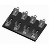 Fiberglass Base Holder for 4 3AG Fuses -- 3543 - Image