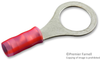 Terminal, Ring Tongue, 3/8In, Crimp, Red; Stud Size - Metric Amp - Te Connectivity - 12H3572 - Newark, An Avnet Company
