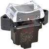 Switch, Rocker, 10 AMPS, DP, FLUSH PANEL, TRANSPARENT BUTTON - 70120501 - Allied Electronics, Inc.