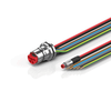 ZK7314-CB00-0xxx | B23, ECP cable, PUR, 5 G 4.0 mm² + (1 x 4 x AWG22), drag-chain suitable, key 1 (2 x 24 V DC + PE) -  - Beckhoff Automation LLC