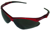 Jackson Safety Nemesis V30 Polycarbonate Standard Safety Glasses Black Lens - Inferno/Red Frame - Wrap Around Frame - 711382-02511 - 711382-02511 - R. S. Hughes Company, Inc.