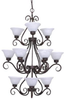 Large Chandeliers-Glass Shade - 318263 - Light Center (The)