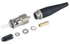 MIL M83522 ST Connector, Multimode Locking Nickel Plated Brass for 2mm fiber -- FYB00001