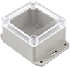 Small Enclosure, Abs, Grey/clear; Enclosure Type Hammond - 29AH0201 - Newark, An Avnet Company