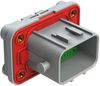Automotive Housing, Rcpt, 6P+32S, 13A/5A; Product Range Amphenol Sine/tuchel - 27AJ4193 - Newark, An Avnet Company