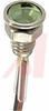 Indicator,Pnl-Mnt;MODEL 109, 5MM FLUSH FACE, SCREW MOUNT LED, 5VDC GREEN - 70015399 - Allied Electronics, Inc.
