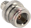 Connector; RF; Adapter; Straight; N Jack-SMA Plug - 70000473 - Allied Electronics, Inc.