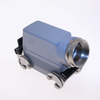 Standard, Rectangular Hood, size 77.27, Double Latch, Side M40 cable entry - MAO-16X40 - Mencom Corporation