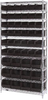 Open Wire Shelving, 10Shelves, 48Bin/blk; Shelving Unit Type Quantum Storage - 44AC8031 - Newark, An Avnet Company