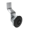 Quarter-Turn Cam Latch, 8 mm Triangle Recess, 30mm  Grip, Not Sealed, Zinc Alloy, Powder Coat, Black - E5-1-035-160 - Southco