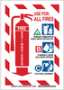 Fire Safety Sign - 123762 - Brady Corporation