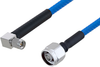 Plenum N Male to SMA Male Right Angle Low PIM Cable 48 Inch Length Using SPP-250-LLPL Coax , LF Solder - PE3C5892-48 - Pasternack