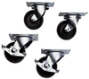 MIDDLE ATLANTIC SLIM 5 CASTER SET 2 LOCKING MILESTEK PART 50-70454 - 5WL - MilesTek Corporation