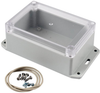 Small Enclosure, Pc, White/clear; Enclosure Type Hammond - 29AH0221 - Newark, An Avnet Company