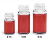 Clear Glass Shorty Sample Vials (Caps Not Included) - 224823 - SKS Science Products