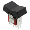 Switches - Rocker Switches -- 300DP3J3BLKVS2QE - Image