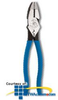 Klein Tools, Inc. 9" High-Leverage Side-Cutting.. - D2000-9NECR - TelephoneStuff.com