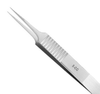 Excelta Five Star Utility Tweezers 5-CO - Straight Tapered Ultra Fine Point Tip - 0.002 in Tip Width - 4 1/4 in Length - 0.001 in Thick - EXCELTA 5-CO - R. S. Hughes Company, Inc.