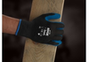 Ansell Edge 48-305 Blue/Black 9 Work & General Purpose Glove - Latex Palm Coating - 076490-12404 - 076490-12404 - R. S. Hughes Company, Inc.