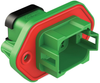 Rcpt Housing, 8Pos, Thermoplastic, Grn; Product Range Amphenol Sine/tuchel - 78Y0435 - Newark, An Avnet Company