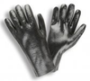 Black PVC Single Dip Supported Gloves (1 Dozen) - 5012R - Wiper Master, Inc.