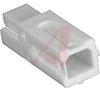 Connector, Power Lock; Polycarbonate; 1; Hermaphroditic; In-Line; White - 70086941 - Allied Electronics, Inc.