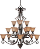 Large Chandeliers-Glass Shade - 333930 - Light Center (The)
